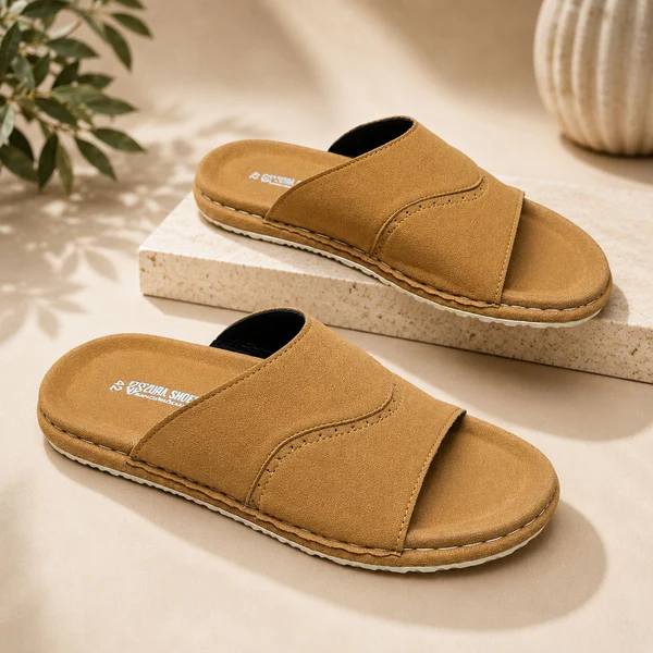 Premium Suede Leather Sandal Master (508)-image