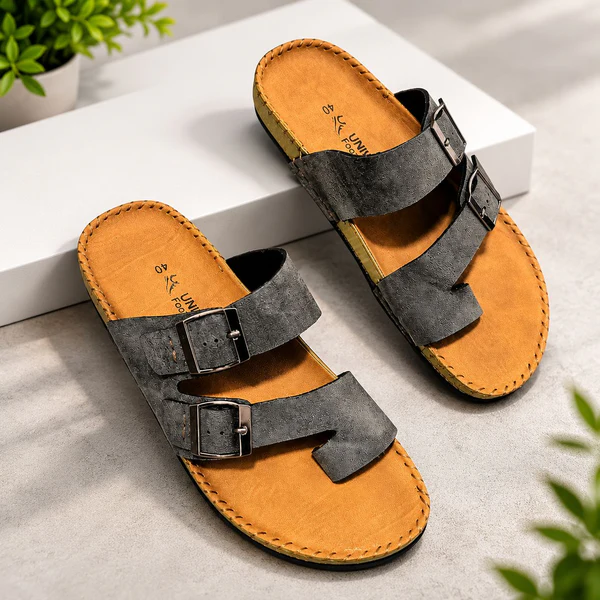 Premium Suede Sandal Ash Color (509)-image