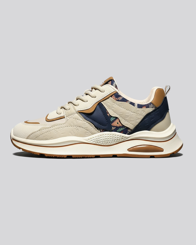 UrbanCraft Classic Street Sneakers Beige - BK666