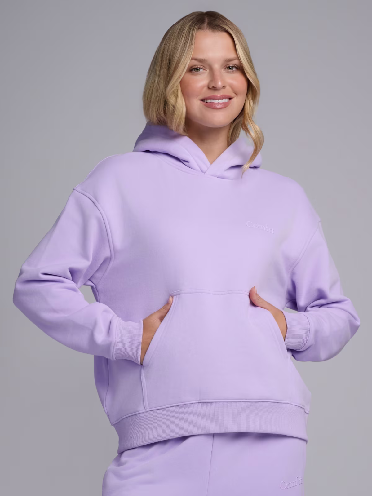 Halo Lightweight Crop Hoodie