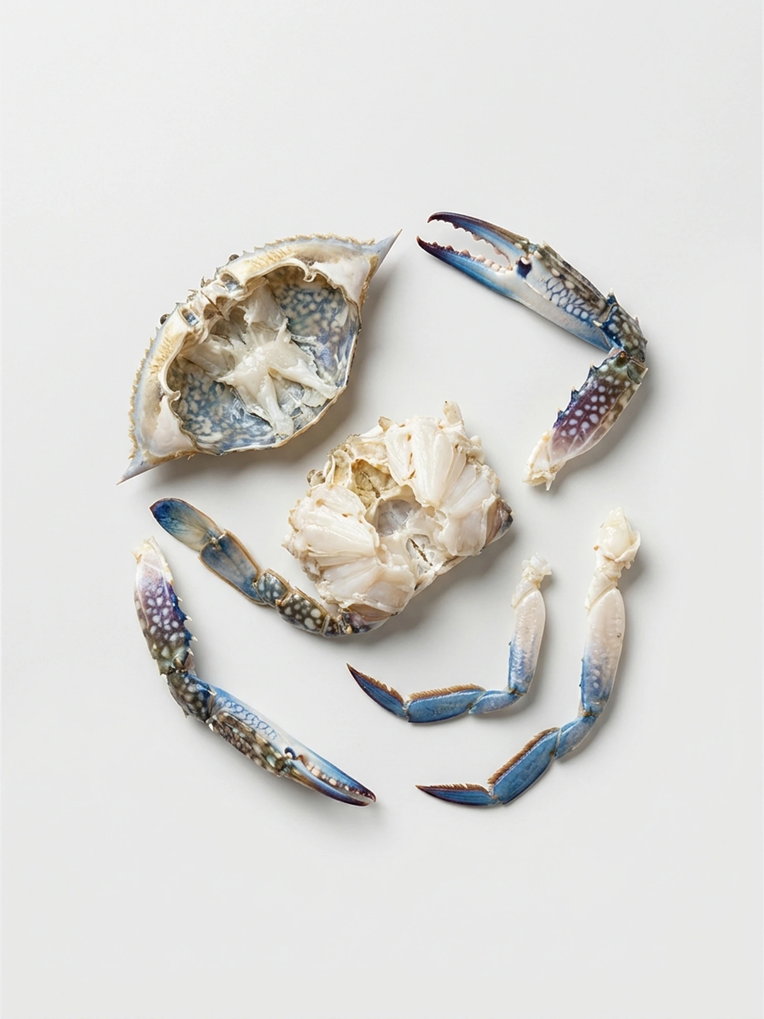 Whole Blue Crab (6-8 pcs per kg) – আস্ত ব্লু ক্র্যাব (প্রতি কেজিতে ৬-৮ পিস)