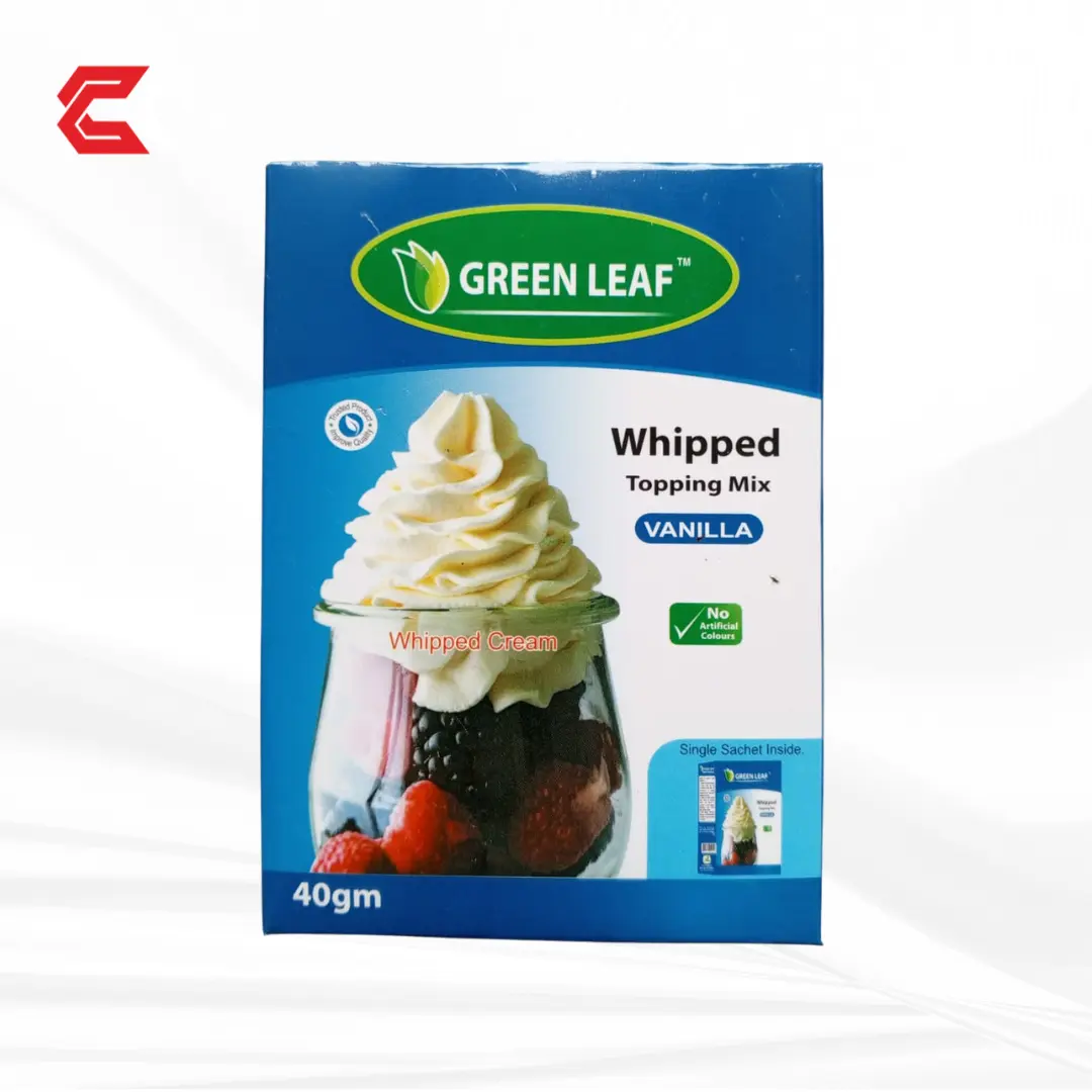 হুইপড টপিং মিক্স ভ্যানিলা (Whipped Topping Mix)-40gm