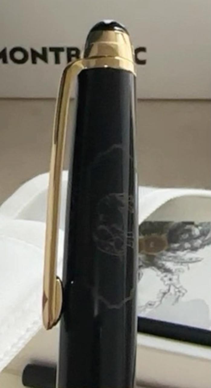 Montblanc Meisterstuck 164 Classique Around the World in 80 Days II ballpoint pen
