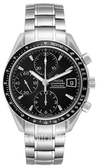 Speedmaster Date Black/Steel Ø40 mm