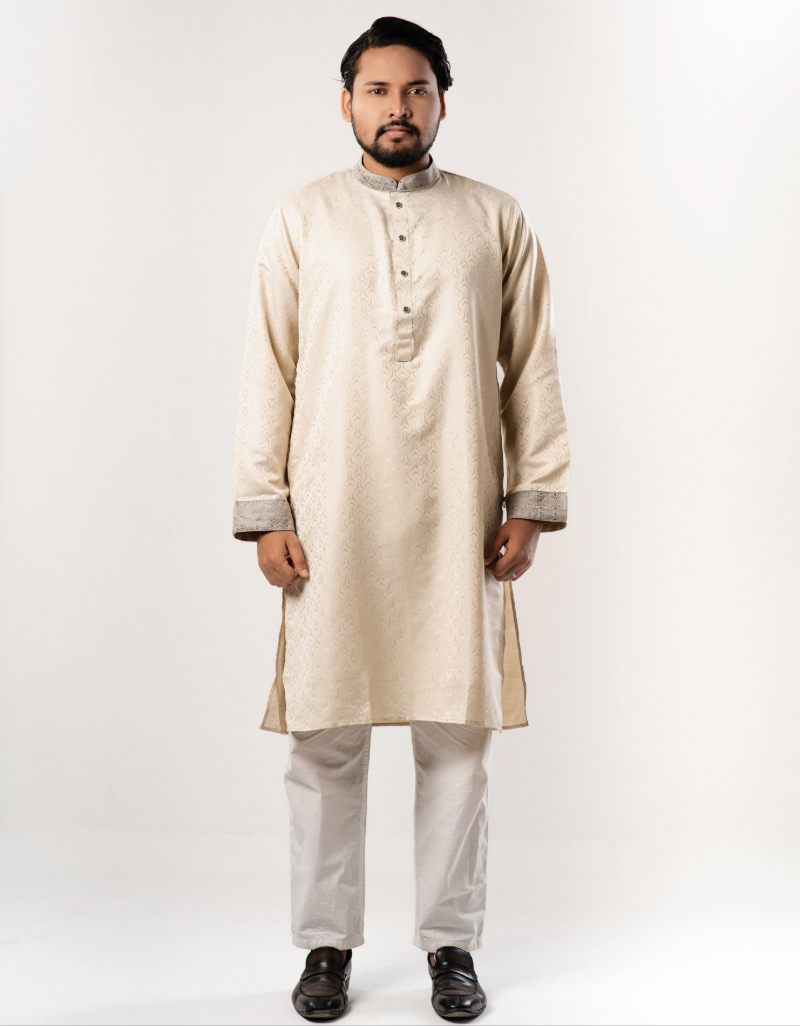 Bamiyan - Premium Contrast Panjabi
