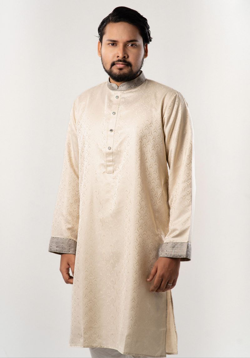 Bamiyan - Premium Contrast Panjabi
